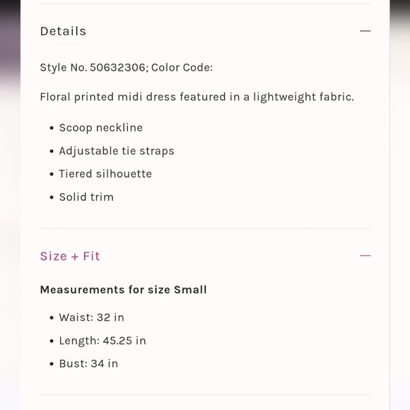 Free People Floral Kika Midi Dress in RED, Brown, and Black XS - Picture 4 of 4